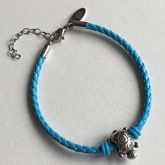 Hallmark Celebrate Life Turtle Charm Bead 7.25” Interchangeable Aqua Bracelet - Picture 5 of 10